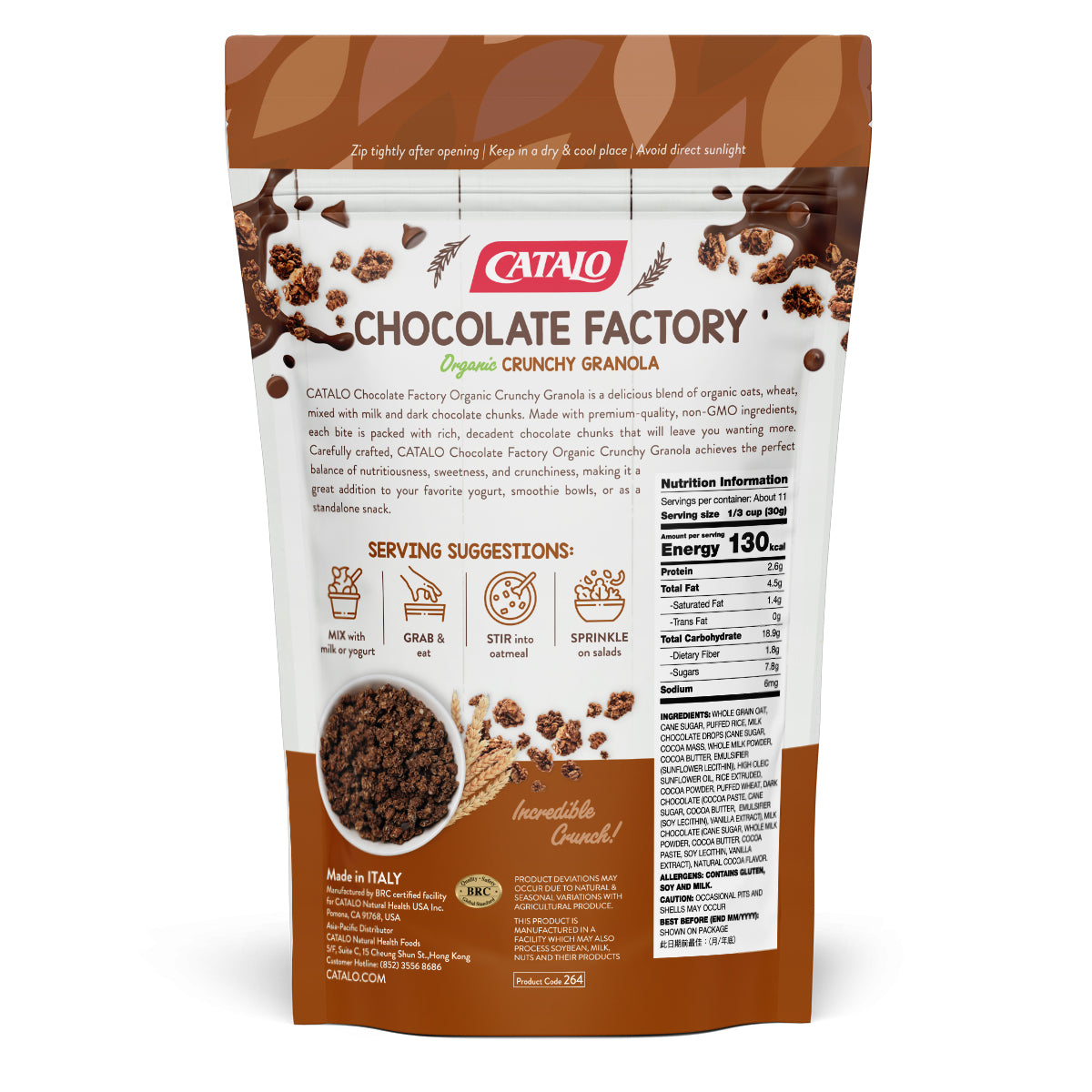 Crunchy Granola Banana Nuts Mix