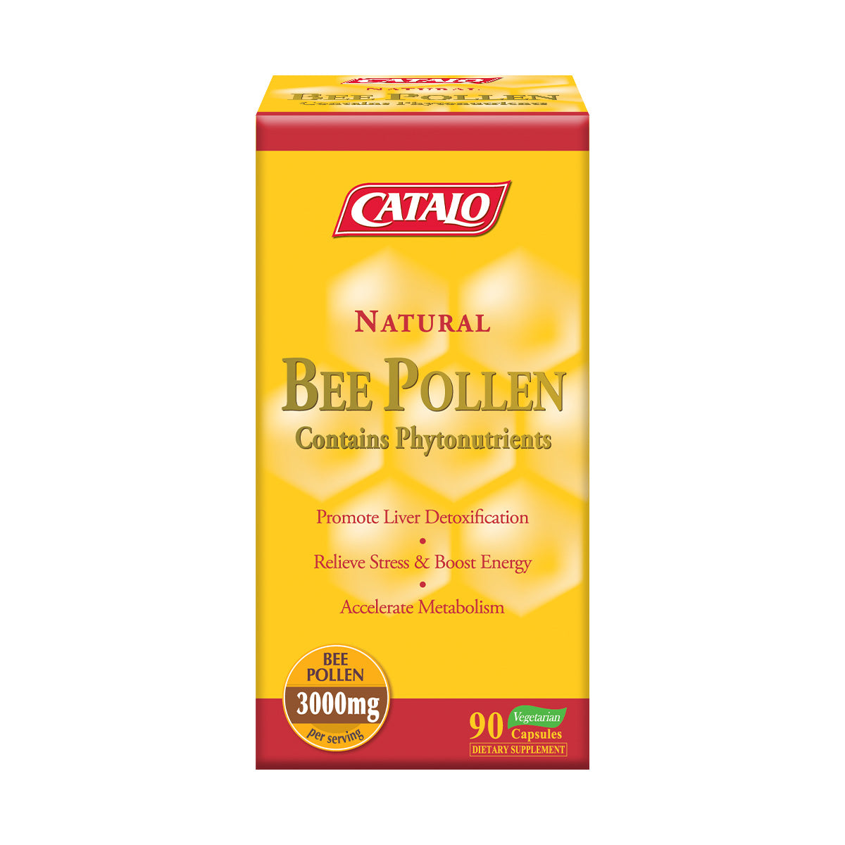 CATALO家得路天然蜂花粉 90粒，含豐富營養素，促進肝臟健康，紓減壓力，提升免疫力，適合關注養生者。