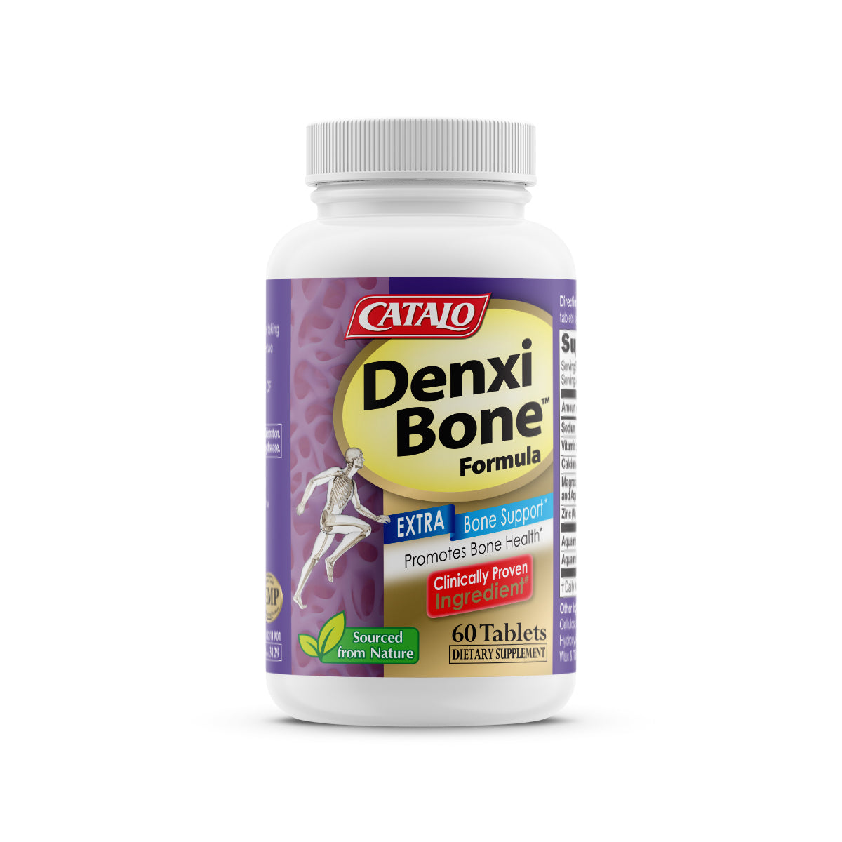 CATALO家得路全效強骨專家60粒，含紅海藻鈣及維他命D3，強化骨骼，提升骨密度，改善關節靈活性，減緩骨質流失，增強肌肉力量。