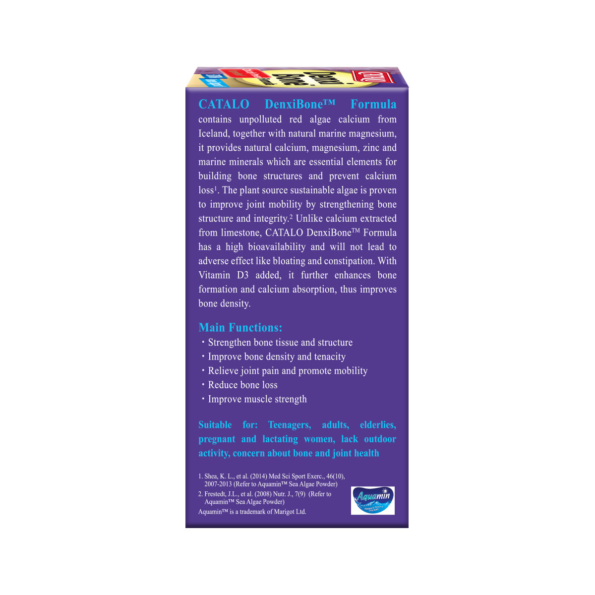 CATALO家得路全效強骨專家60粒，含紅海藻鈣及維他命D3，強化骨骼，提升骨密度，改善關節靈活性，減緩骨質流失，增強肌肉力量。