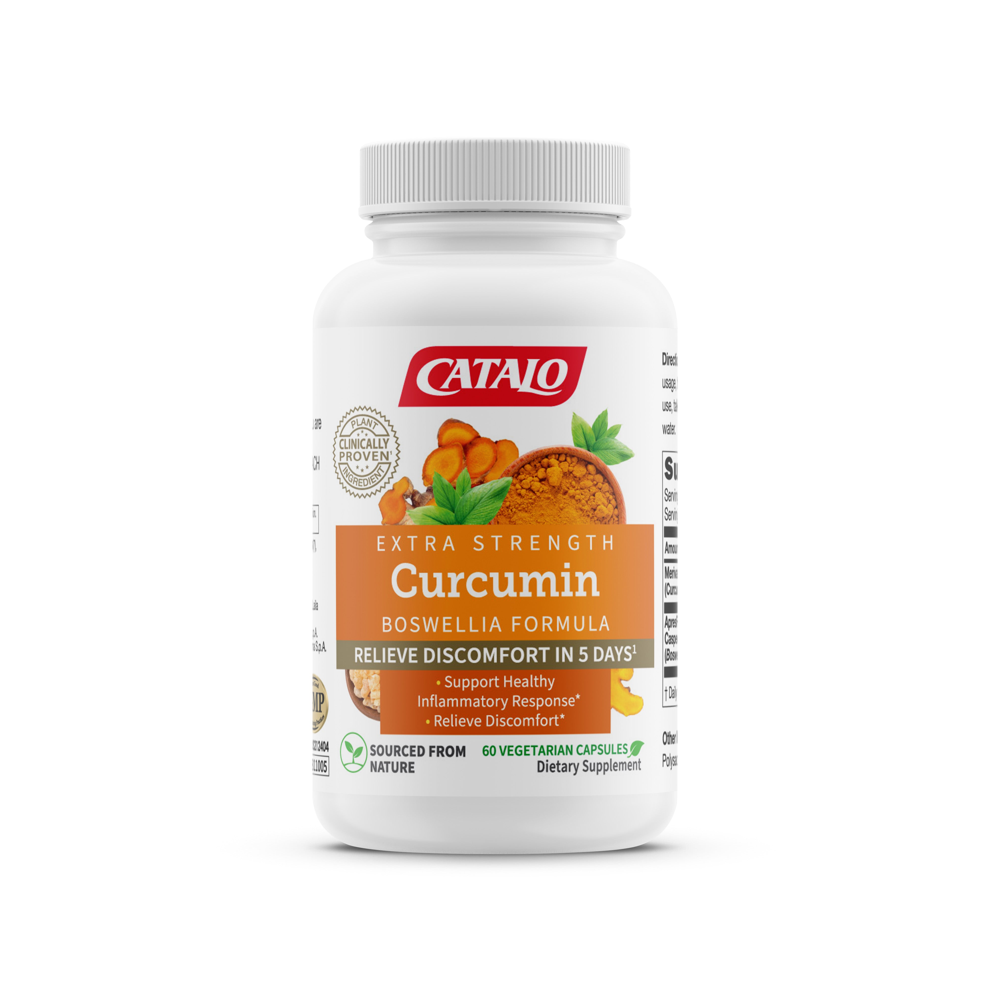 CATALO家得路特強薑黃乳香精華 60粒，含Meriva®薑黃素及Casperome®乳香，紓緩頭痛肩頸不適，護肝排毒，最快5日見效，適合過勞及長期飲酒人士。