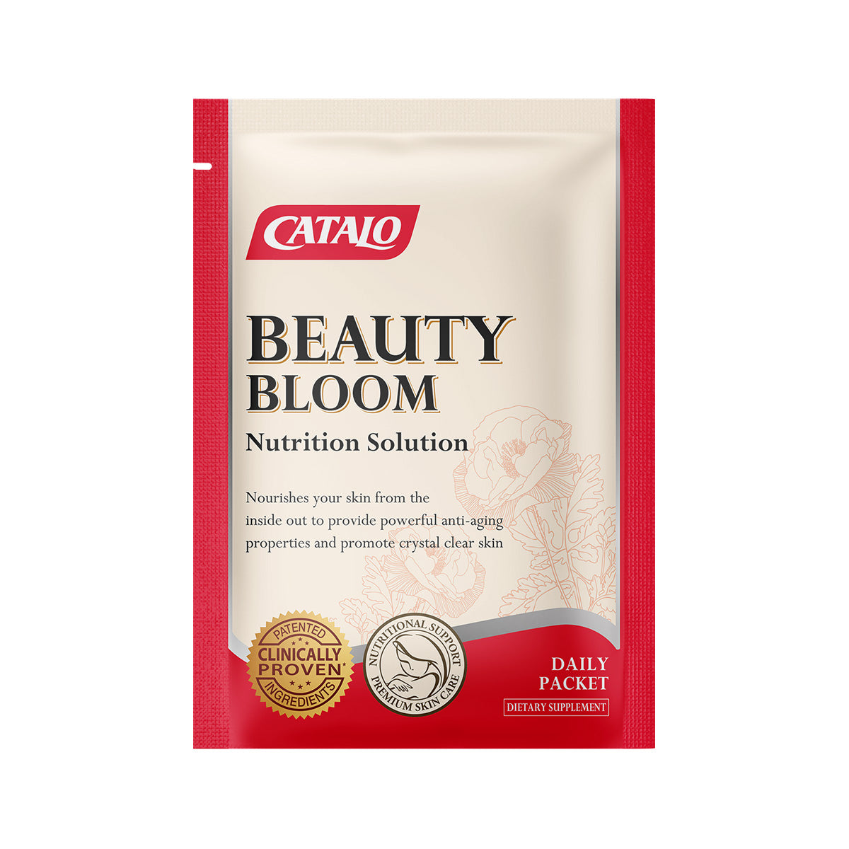 CATALO家得路美肌滋養組合 30包，含AstaREAL®蝦青素及BioCell Collagen®，抗老嫩膚，強韌頭髮，適合關注美肌人士。